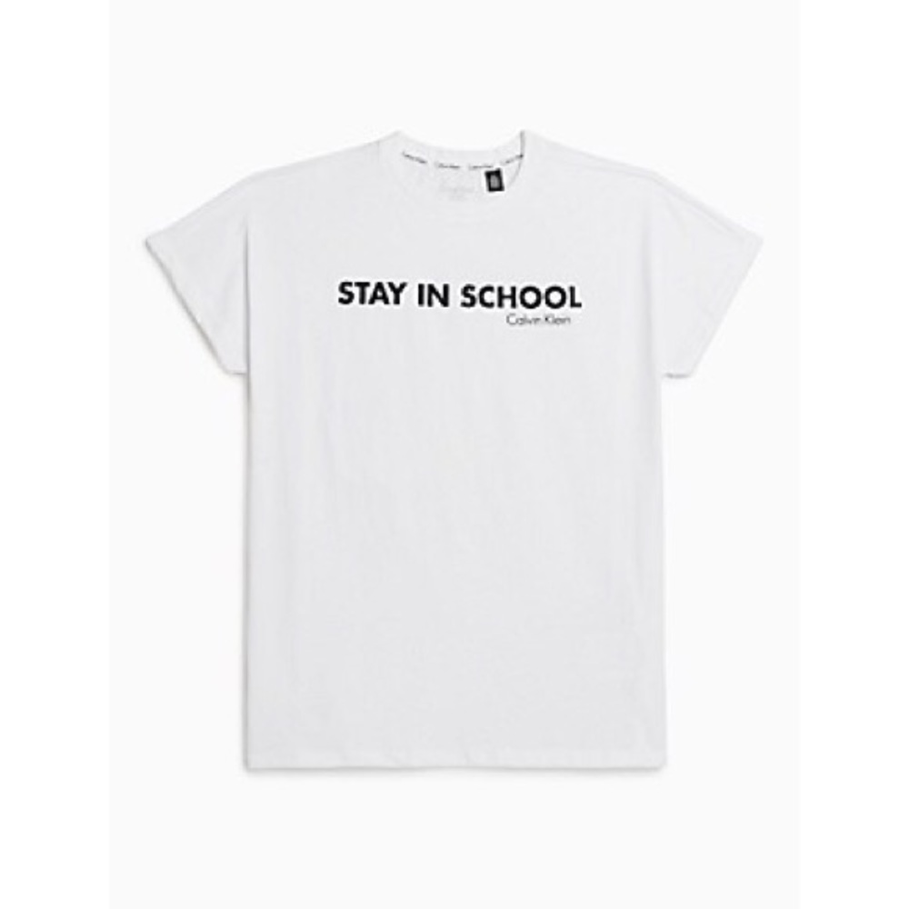 Boys/Kids Calvin Klein Tee Stay in School